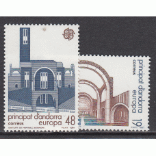 Andorra Española  Correo 1987 Edifil 196/7 ** Mnh