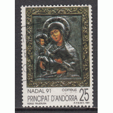 Andorra Española  Correo 1991 Edifil 228 usado