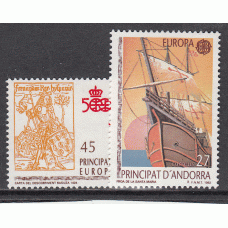 Andorra Española  Correo 1992 Edifil 230/1 ** Mnh