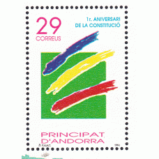 Andorra Española  Correo 1994 Edifil 241 Hoja recortada ** Mnh