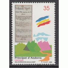 Andorra Española Correo 1998 Edifil 265 ** Mnh