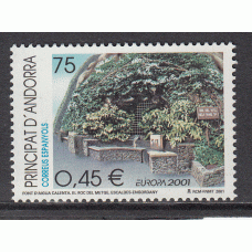 Andorra Española Correo 2001 Edifil 285 ** Mnh