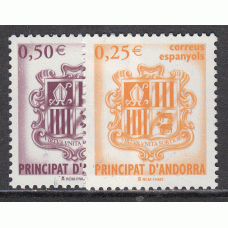 Andorra Española Correo 2002 Edifil 290/1 ** Mnh