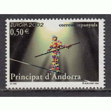 Andorra Española Correo 2002 Edifil 295 ** Mnh