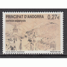 Andorra Española Correo 2004 Edifil 315 ** Mnh