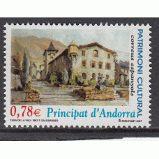 Andorra Española Correo 2007 Edifil 349 ** Mnh