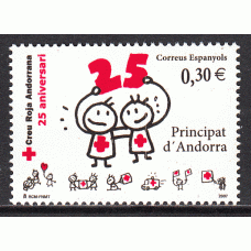 Andorra Española Correo 2007 Edifil 350 ** Mnh