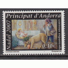 Andorra Española Correo 2007 Edifil 351 ** Mnh