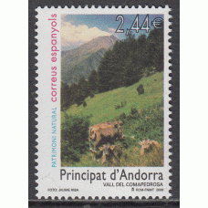 Andorra Española Correo 2008 Edifil 359  ** Mnh