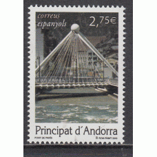 Andorra Española Correo 2010 Edifil 374  ** Mnh