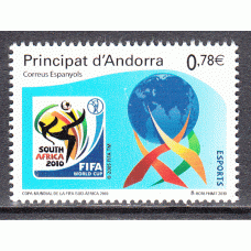 Andorra Española Correo 2010 Edifil 377  ** Mnh