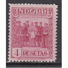 Andorra Española Sueltos 1929 Edifil 25 * Mh