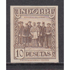 Andorra Española Sueltos 1935 Edifil 43s (*) Mng