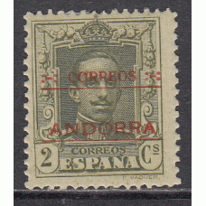 Andorra Española Variedades 1928 Edifil 1d * Mh