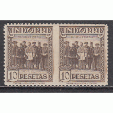 Andorra Española Variedades 1929 Edifil 26spv ** Mnh