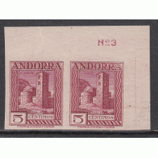 Andorra Española Variedades 1935 Edifil 29ecs ** Mnh