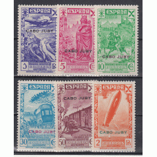 Cabo Juby Beneficencia 1938 Edifil 1/6 ** Mnh