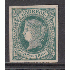 Cuba Sueltos 1866 Edifil 15 (*) Mng