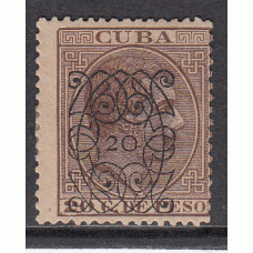 Cuba Sueltos 1883 Edifil 82 * Mh