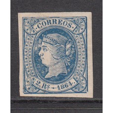 España Clásicos 1864 Edifil 68 * Mh  Bonito