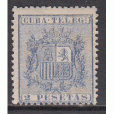 Cuba Sueltos Telegrafos Edifil 33 * Mh