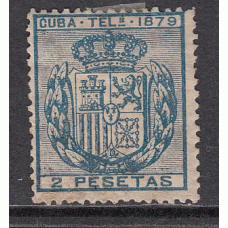 Cuba Sueltos Telegrafos Edifil 47 (*) Mng