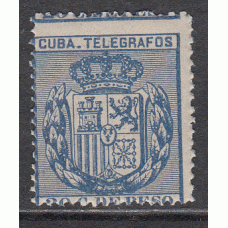Cuba Sueltos Telegrafos Edifil 79 ** Mnh