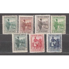 Guinea Correo 1934 Edifil 244/50 * Mh