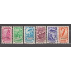 Guinea Beneficencia 1938 Edifil 1/6 ** Mnh Con manchas del tiempo