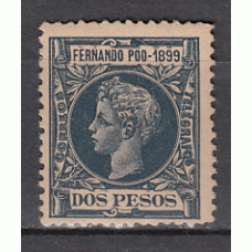 Fernando Poo Sueltos 1899 Edifil 69 * Mh  Bonito