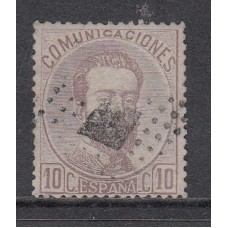 España Clásicos 1872 Edifil 120 Usado - Firma Guinovart - Bonito