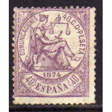 España I República 1874 Edifil 148 (*) Mng  Normal