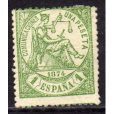 España I República 1874 Edifil 150 * Mh  Normal