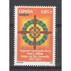 España II Centenario Correo 2012 Edifil 4707 ** Mnh