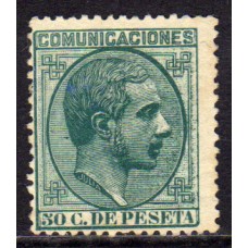 España Reinado Alfonso XII 1878 Edifil 196 (*) Mng  Normal