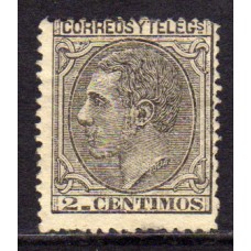 España Reinado Alfonso XII 1879 Edifil 200 * Mh  Normal