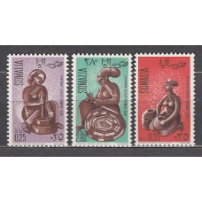 Somalia - Correo Yvert 100/2 ** Mnh  Arte