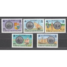 Turk y Caicos - Correo Yvert 1000/4 ** Mnh  Descubrimiento de América