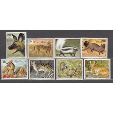 Ruanda - Correo Yvert 1000/7 ** Mnh   Fauna