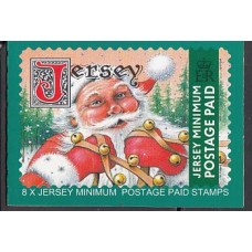 Jersey - Correo 2001 Yvert 1000 Carnet ** Mnh Navidad