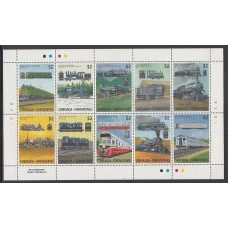 Grenada-Grenadines - Correo Yvert 1002/11 ** Mnh Trenes