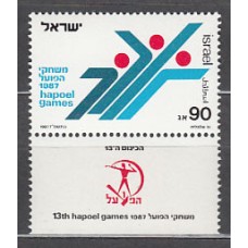 Israel - Correo 1987 Yvert 1004 ** Mnh Deportes