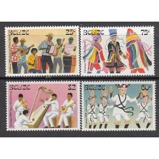 Belize - Correo Yvert 1005/6 ** Mnh Navidad