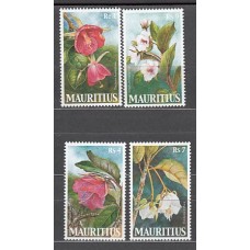 Mauricio - Correo Yvert 1009/12 ** Mnh  Flores