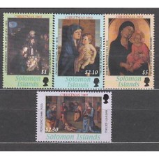 Salomon - Correo Yvert 1009/12 ** Mnh Navidad