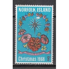 Norfolk - Correo Yvert 100 ** Mnh Navidad