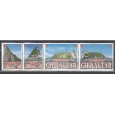 Gibraltar - Correo 2002 Yvert 1015/8 ** Mnh La roca