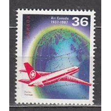 Canada - Correo 1987 Yvert 1019 ** Mnh Avión