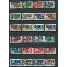 Africa Ecuatorial Correo Yvert 102/27 * Mh  Falta 125/6
