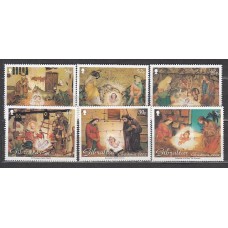 Gibraltar - Correo 2002 Yvert 1023/8 ** Mnh Navidad